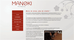 Desktop Screenshot of formation-massage-manoki.com